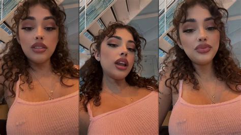 malu travejo pussy|Crazy girl, shows her pussy live on Malu Trevejos instagram stream